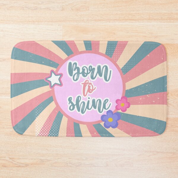 Item preview, BORN TO SHINE designed and sold by MY COLORING DRAW.