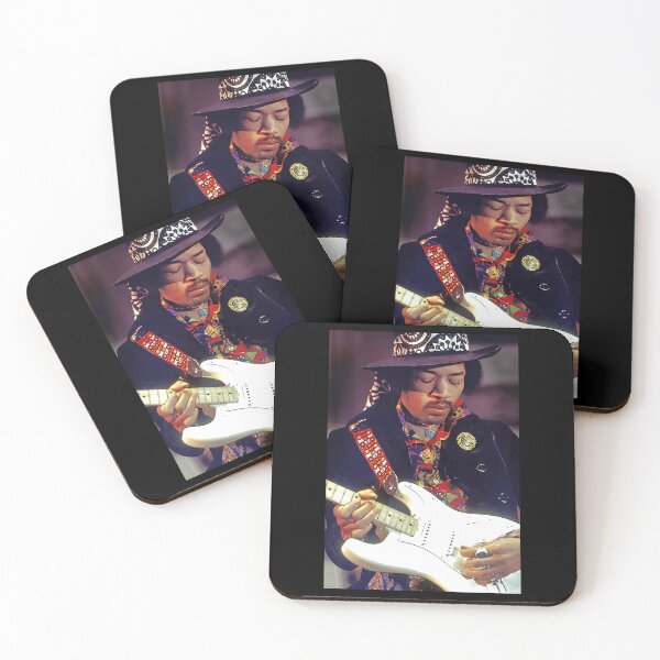 Item preview, Jimi Hendrix Psychedelic Guitarist Portrait designed and sold by FreidaStreich.