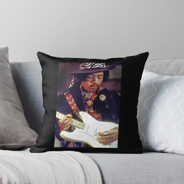 Artikelvorschau, Jimi Hendrix – Porträt des psychedelischen Gitarristen entworfen und verkauft von FreidaStreich.