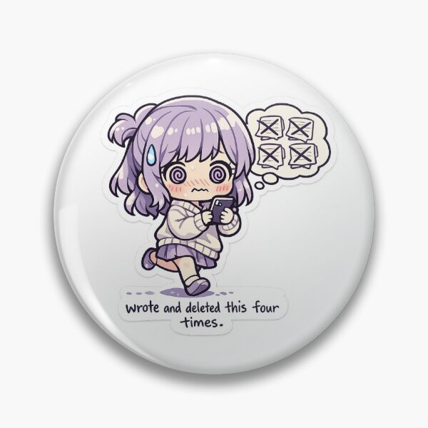 Item preview, Wrote and Deleted This Four Times designed and sold by naruto4925.