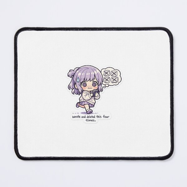 Item preview, Wrote and Deleted This Four Times designed and sold by naruto4925.