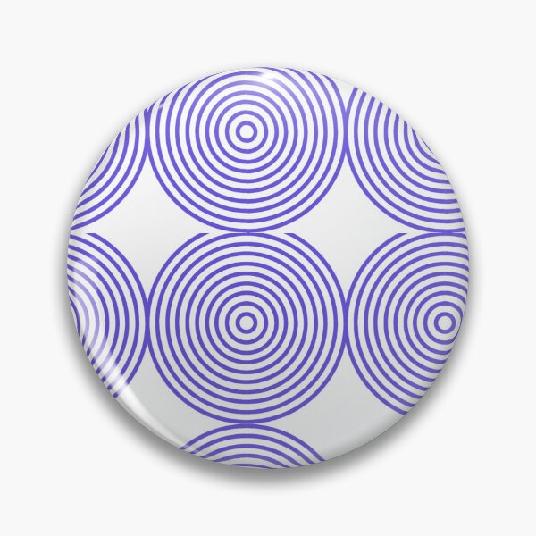 Item preview, Minimalist Purple Concentric Circles Geometric Pattern designed and sold by NikBrin Prevail .