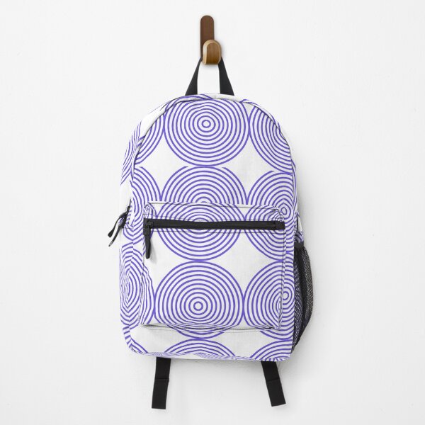 Item preview, Minimalist Purple Concentric Circles Geometric Pattern designed and sold by NikBrin Prevail .