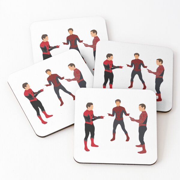 Item preview, 3 Spideys Pointing Meme designed and sold by DecalicoDesign.