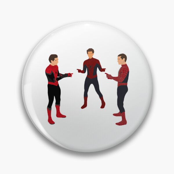 Item preview, 3 Spideys Pointing Meme designed and sold by DecalicoDesign.