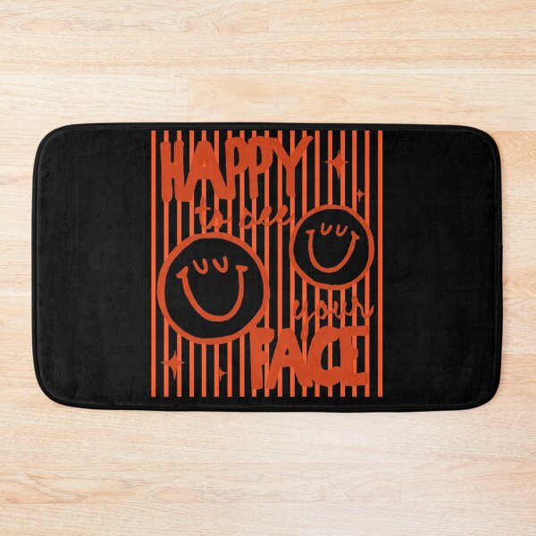Item preview, Happy To See Your Face Smiley Typography T-Shirt designed and sold by Cheliasbix.