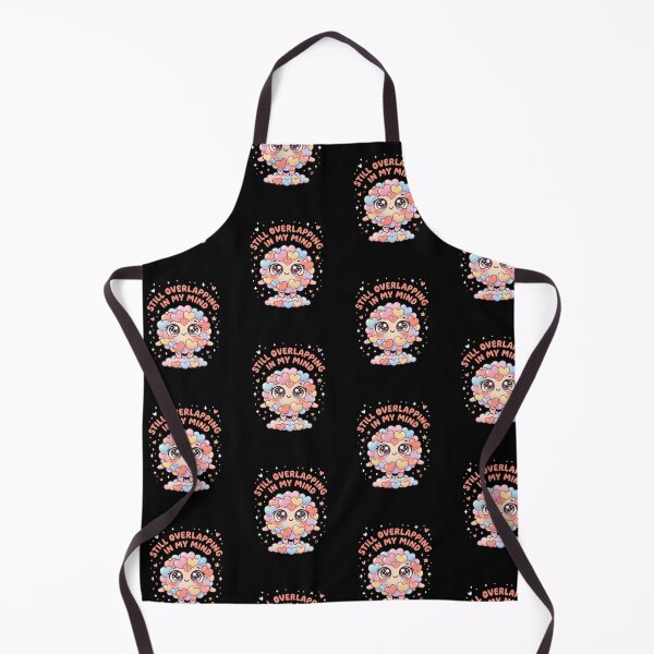 Item preview, Still Overlapping In My Mind - Cute Heart Bubble Character Design designed and sold by KansydMerch.