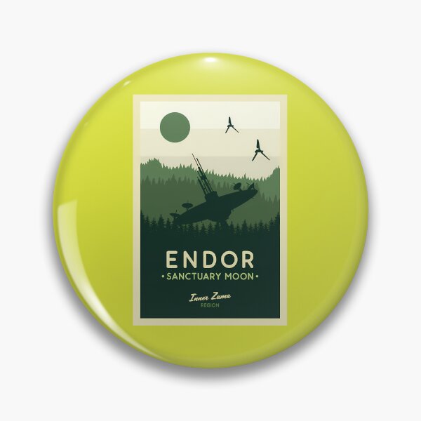 Item preview, Endor Sanctuary Moon Poster designed and sold by ZayvianParadise.