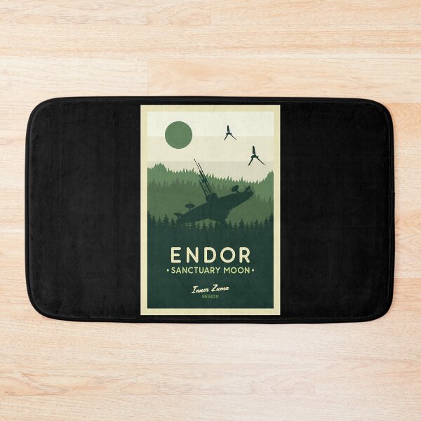 Artikelvorschau, Endor-Schutzgebiet Mondplakat entworfen und verkauft von ZayvianParadise.