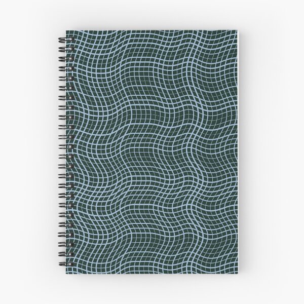 Item preview, Abstract Dark Teal Distorted Grid Pattern designed and sold by GraphyLab.