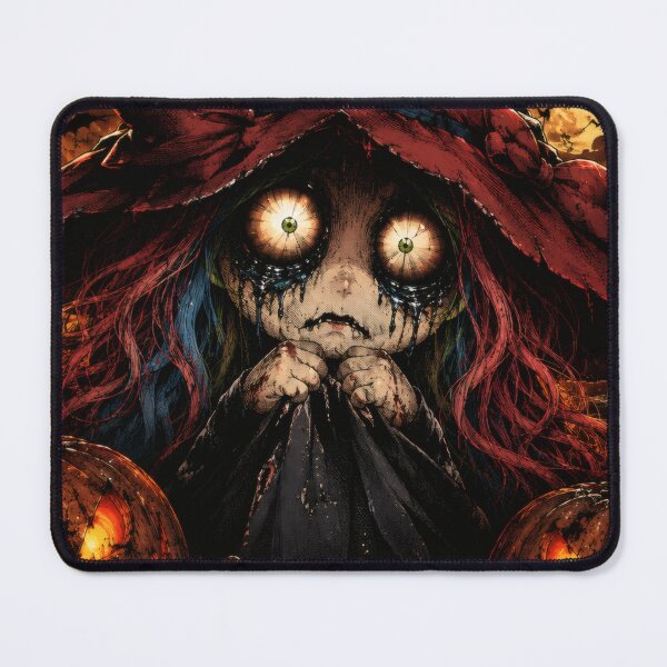 Item preview, Happy Halloween – Spooky Anime Witch & Horror Pumpkin Art designed and sold by kdhill.