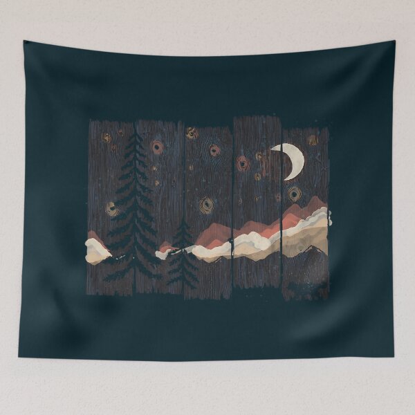 Item preview, Starry Night In The Mountains... designed and sold by ZayvianParadise.