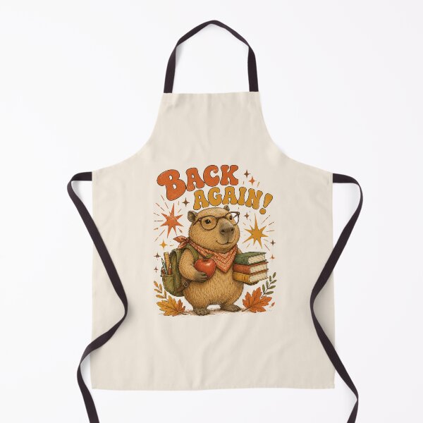 Item preview, Back Again Capybara Teacher Funny Teacher Appreciation designed and sold by Yellowriversss.