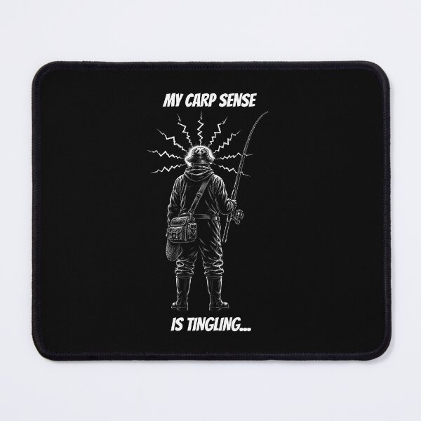 Item preview, My Carp Sense Is Tingling - Funny Comic Fishing designed and sold by GeekAnglerStore.
