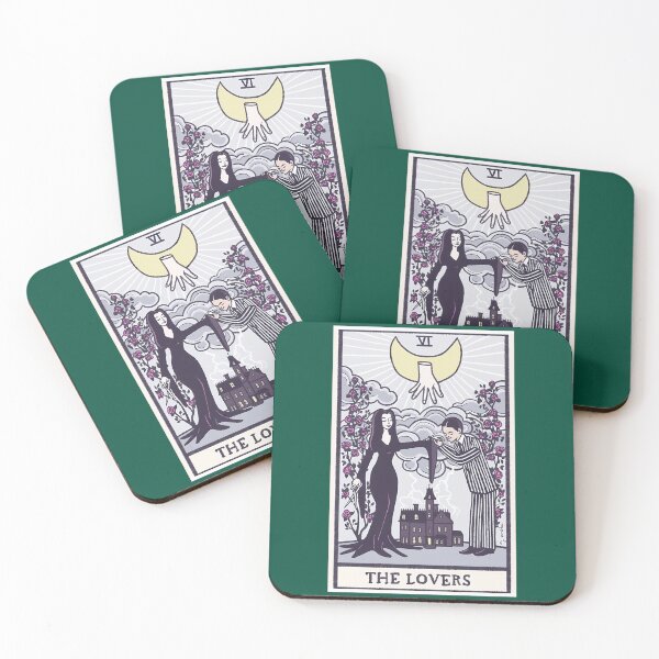 Item preview, The Lovers - Tarot - Addams Family designed and sold by ZayvianParadise.