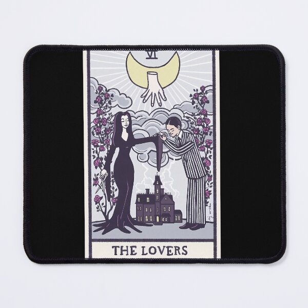 Item preview, The Lovers - Tarot - Addams Family designed and sold by ZayvianParadise.