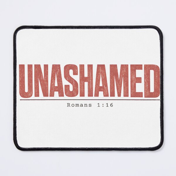 Item preview, Unashamed Romans 1:16 Christian Streetwear Vintage Typography designed and sold by Skotecky.