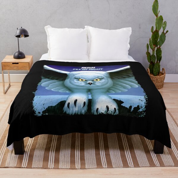 Item preview, Rush Fly By Night Snowy Owl Rock Band designed and sold by BarevyAsStore.