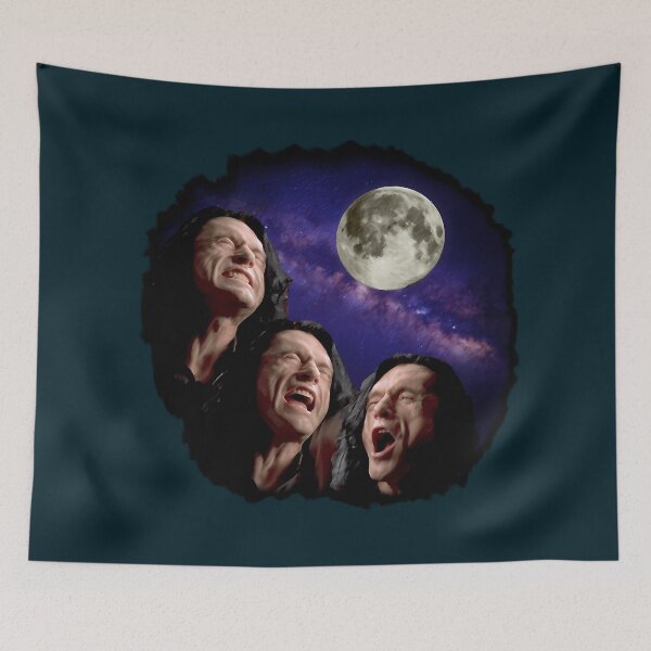 Item preview, Three Wiseau Moon  designed and sold by ZayvianParadise.
