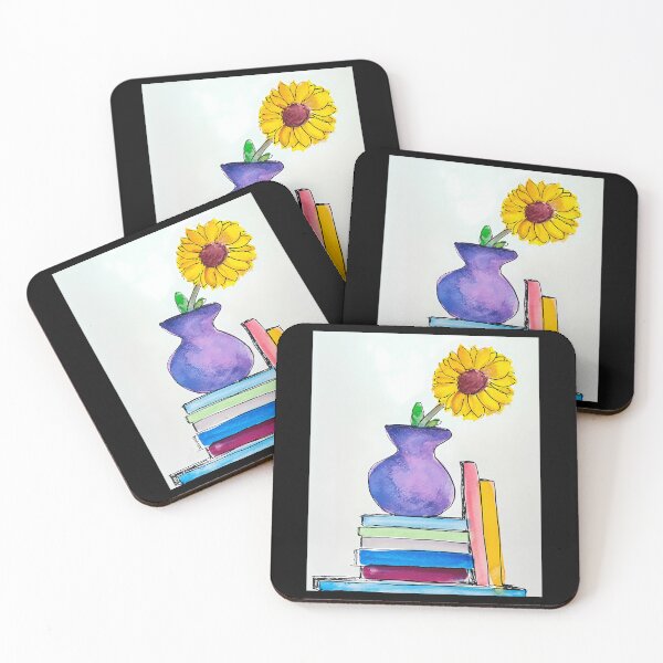 Item preview, Libros y girasoles designed and sold by NCWoodArt.