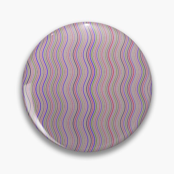 Item preview, Retro Multicolor Wavy Parallel Lines Pattern designed and sold by GraphyLab.