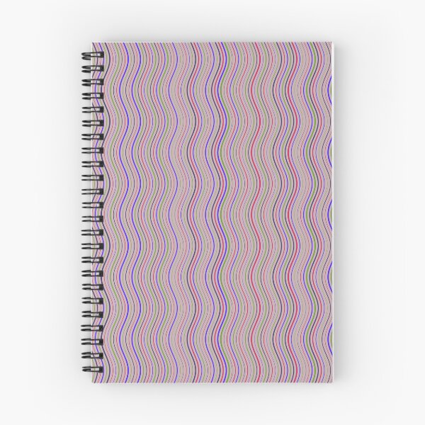 Item preview, Retro Multicolor Wavy Parallel Lines Pattern designed and sold by GraphyLab.