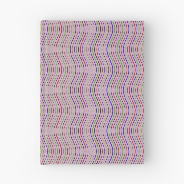 Item preview, Retro Multicolor Wavy Parallel Lines Pattern designed and sold by GraphyLab.