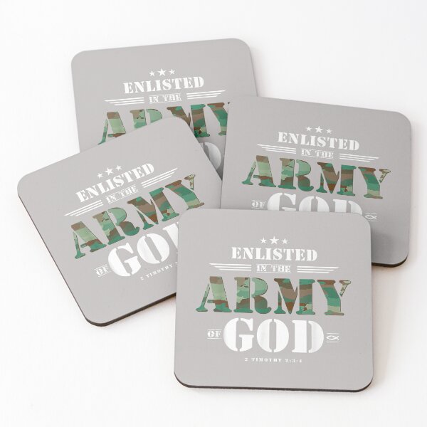 Item preview, Christian Gifts Religious Bible Verse Scriptures God's Army designed and sold by mjohnson9.