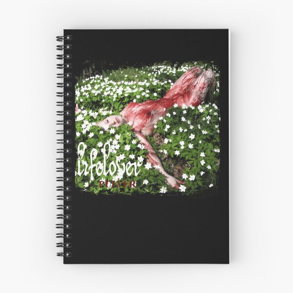 Item preview, Figure Covered in Blood Lying in White Flower Field designed and sold by RebaBechtelar.