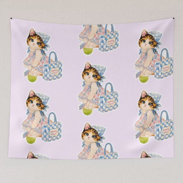 Item preview, Travel lover kitty princess sticker designed and sold by sara747.