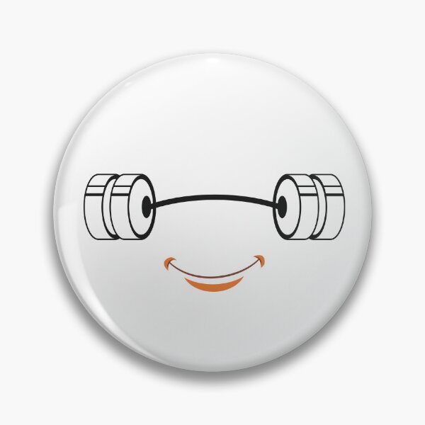 Item preview, Smiley Barbell designed and sold by TheFineShirt.