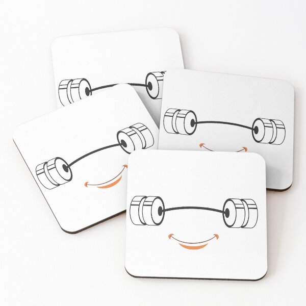 Item preview, Smiley Barbell designed and sold by TheFineShirt.