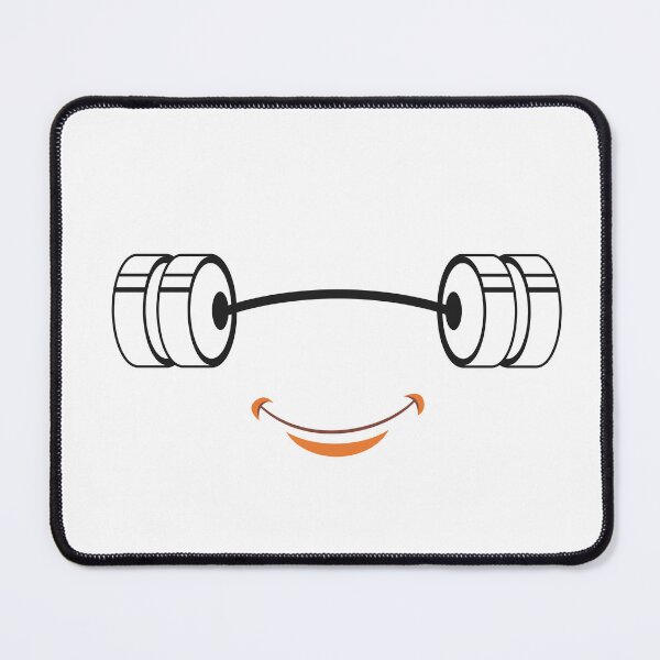 Item preview, Smiley Barbell designed and sold by TheFineShirt.