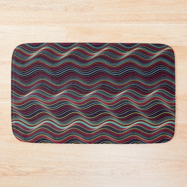 Item preview, Abstract Multicolor Neon Wavy Horizon Pattern designed and sold by GraphyLab.