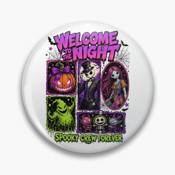 Item preview, Welcome To The Night Spooky Crew Forever designed and sold by Sovereign Supply Co..