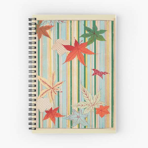 Item preview, Japanese Vintage Autumn Falling Leaves designed and sold by Kibatsu.