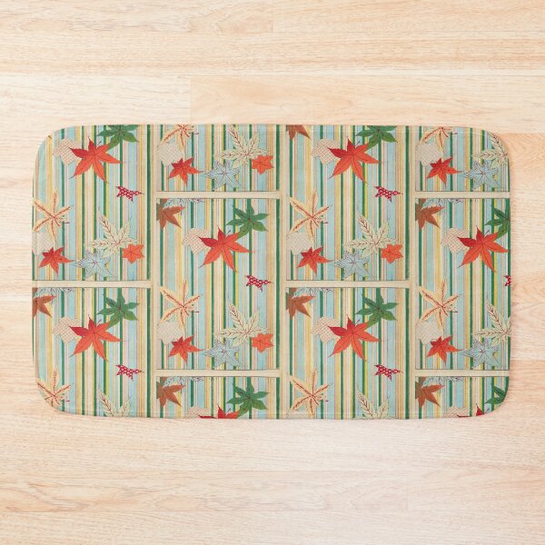 Item preview, Japanese Vintage Autumn Falling Leaves designed and sold by Kibatsu.