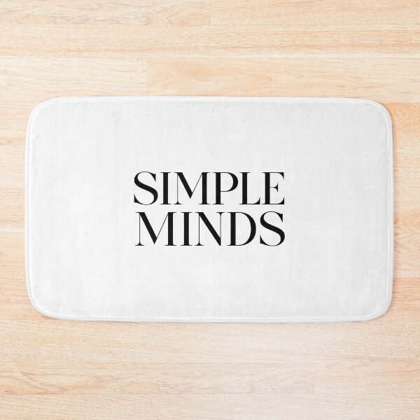 Item preview, Simple Minds Band Typography designed and sold by BarevyAsStore.