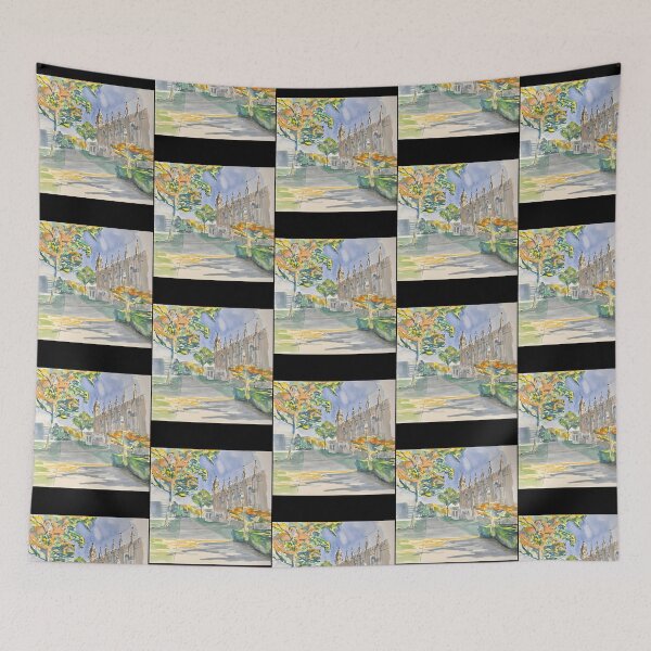 Item preview, Graham Chapel Side View Washington Univ Campus designed and sold by NCWoodArt.