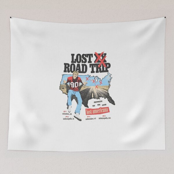 Item preview, lost americana road trip designed and sold by SlayPOPShop.