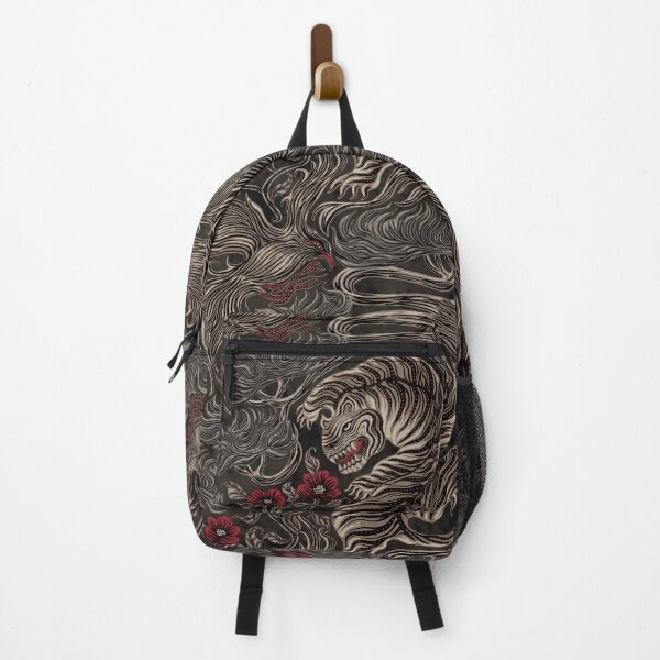 Item preview, Japanese Yokai Pattern Ghost Velvet Art Print designed and sold by Z&C.