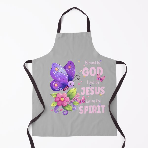 Item preview, Christian Girls Blessed by God Loved by Jesus Cute Butterfly designed and sold by mjohnson9.