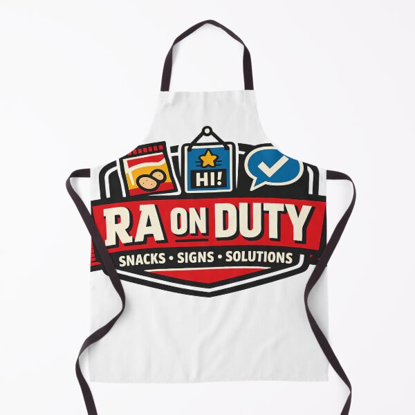 Item preview, RA On Duty – Resident Assistant Snacks Signs & Solutions designed and sold by FindYouByZ.