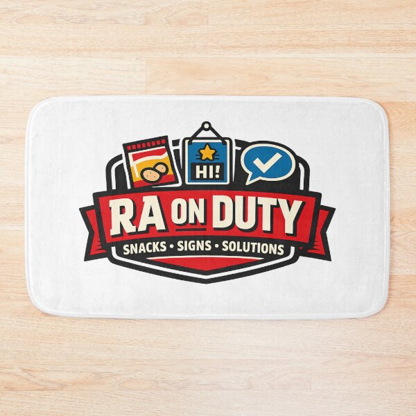 Item preview, RA On Duty – Resident Assistant Snacks Signs & Solutions designed and sold by FindYouByZ.