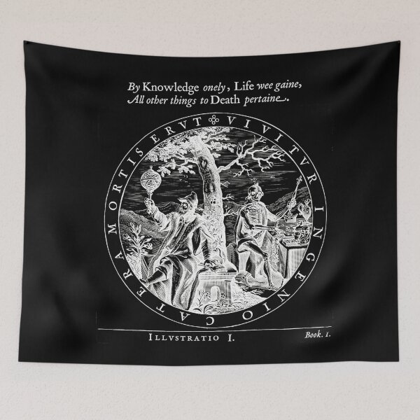 Item preview, "Genius (or the intellect) lives on, all else belongs to death." designed and sold by The Ravens Ballad.