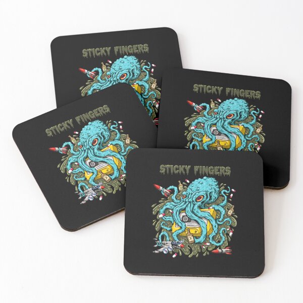 Item preview, Sticky Fingers Octopus Cassette designed and sold by BarevyAsStore.