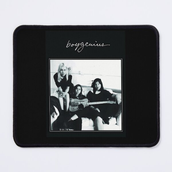 Item preview, Trio Sitting on Couch with Acoustic Guitar Monochrome Portrait designed and sold by RebaBechtelar.