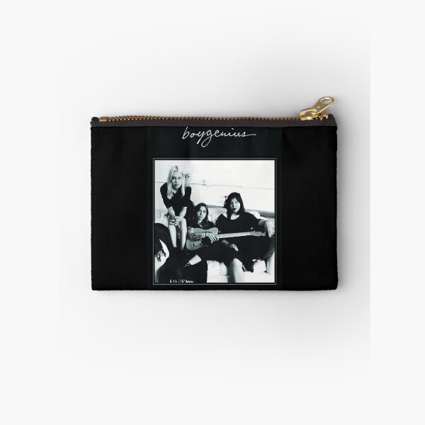 Item preview, Trio Sitting on Couch with Acoustic Guitar Monochrome Portrait designed and sold by RebaBechtelar.