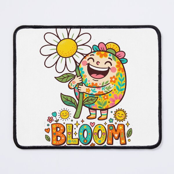 Item preview, Retro Bloom Daisy Flower Vintage Mascot Sticker Design designed and sold by misbahsiro.