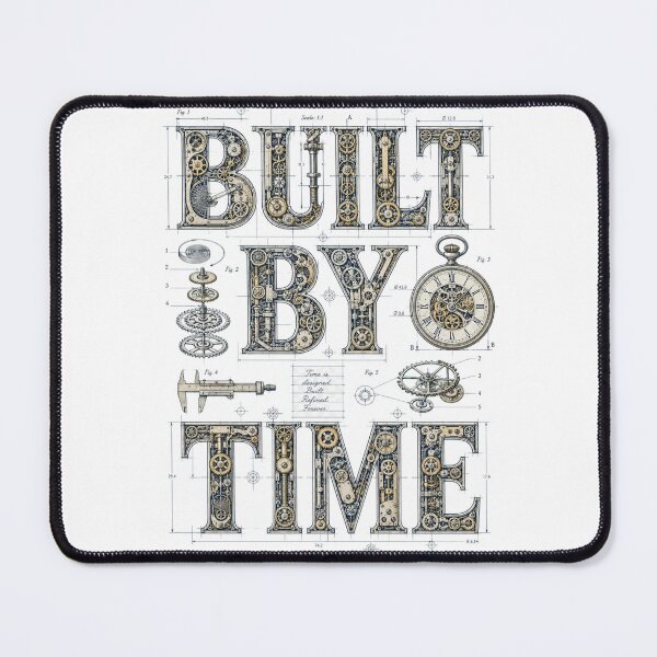 Item preview, Built by Time – Vintage Mechanical Watch Blueprint designed and sold by Golden Era Studio.